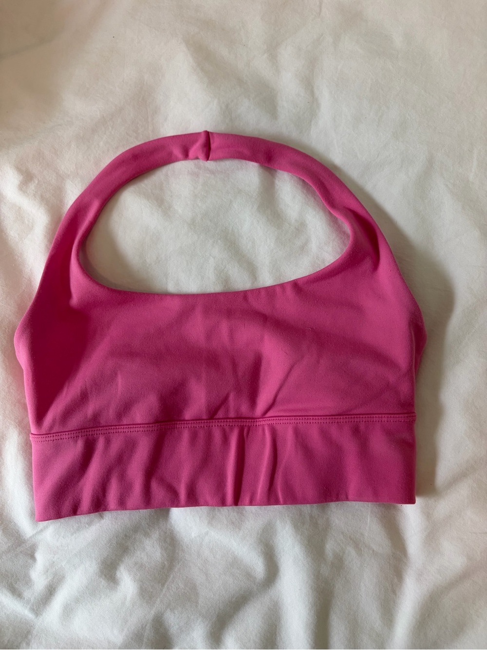 Vitality halter crop bra